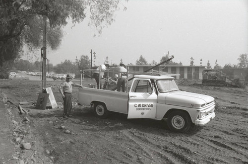 Marks Hall construction, Harvey Mudd College