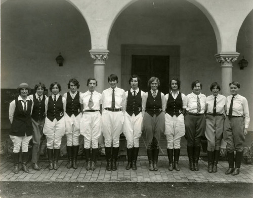 Scripps College, the Spurs Club, 1928-1929