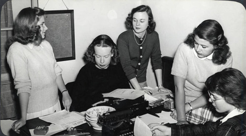 Women on Scripture staff, Scripps College