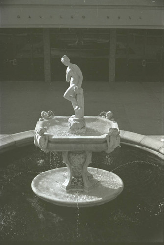 Venus statue and fountain, Harvey Mudd College