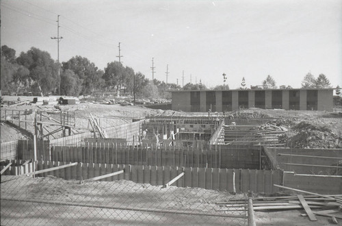 Marks Hall construction, Harvey Mudd College