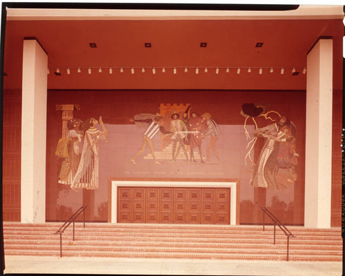 Garrison Theater entrance, Claremont University Consortium