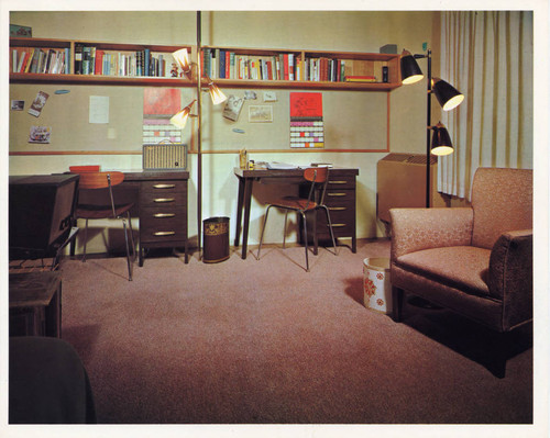 Kimberly Hall dormitory room, Scripps College