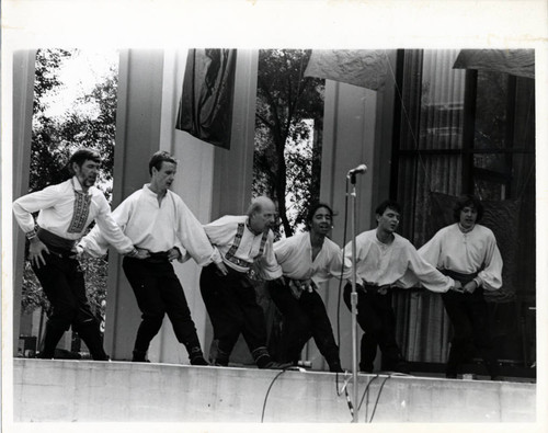 Russian dance performance, Pitzer College