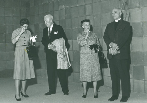 Thomas-Garrett Hall dedication ceremony, Harvey Mudd College