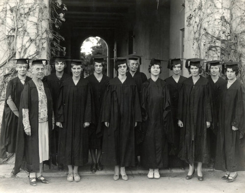 Mortar Board members, Pomona College