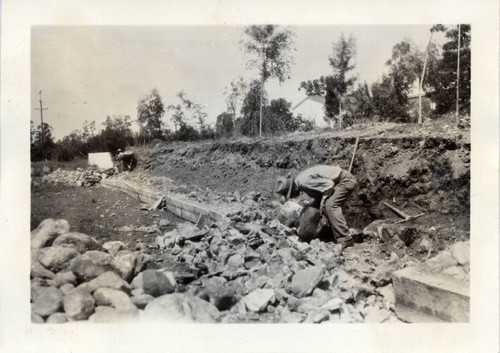 Scripps College after 1932 flood