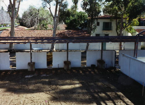 Construction of Millard Sheets Art Center