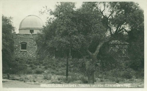 Brackett Observatory, Pomona College