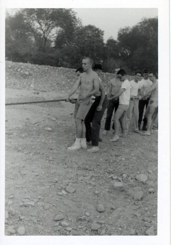 Tug of war, Harvey Mudd College