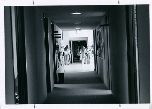 Scott Hall corridor, Pitzer College