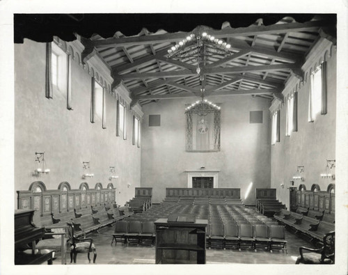 Auditorium of Balch Hall, Scripps College