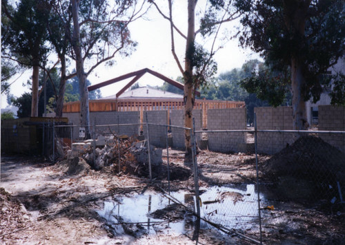 Construction of Millard Sheets Art Center