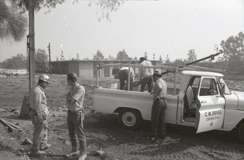 Marks Hall construction, Harvey Mudd College