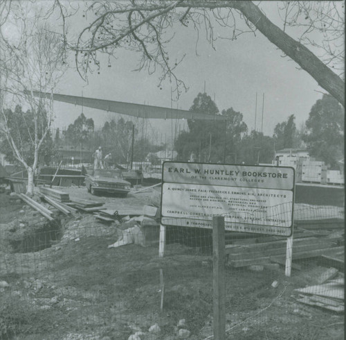 Huntley Bookstore Construction, Claremont University Consortium