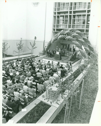 Dedication of the New Library