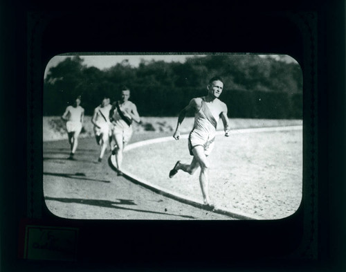 Track runner, Pomona College