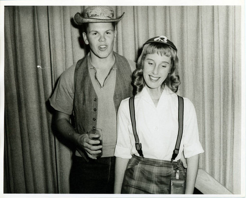 Students in costume, Harvey Mudd College