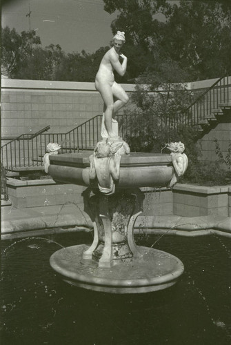 Venus statue and fountain, Harvey Mudd College