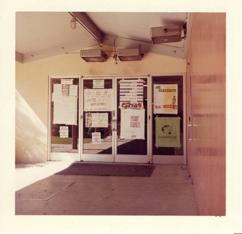 Candidate posters, Claremont McKenna College