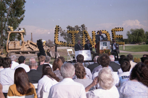 Linde Residence Hall groundbreaking ceremony, Harvey Mudd College