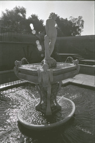 Venus statue and fountain, Harvey Mudd College