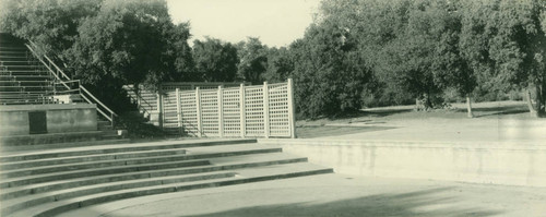 Greek Theater stage, Pomona College