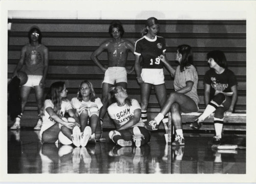 Volleyball Students, Scripps College