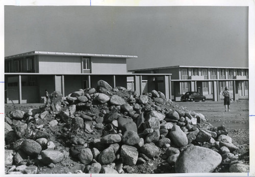 Pitzer College under Construction