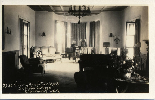 Toll Hall living room