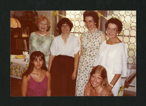 Denison Library 1980 Summer Staff, Scripps College