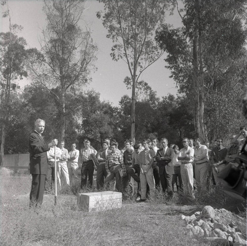 Jacobs Science Center groundbreaking ceremony, Harvey Mudd College