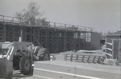 Marks Hall construction, Harvey Mudd College