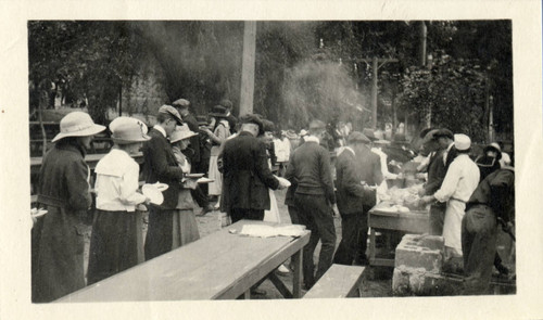 Pomona College student picnic