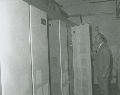 Telephone office interior, Claremont University Consortium