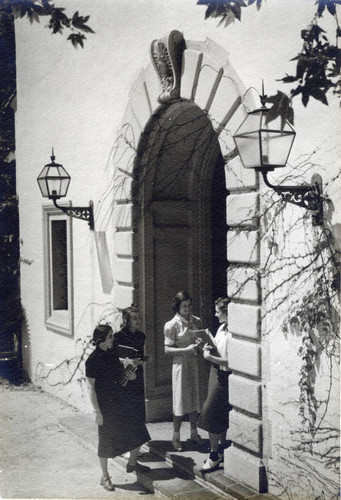 Entrance to Balch Auditorium