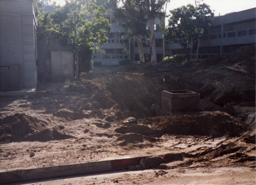 Construction of Millard Sheets Art Center