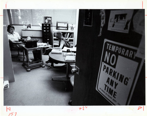 Professor's office, Pitzer College