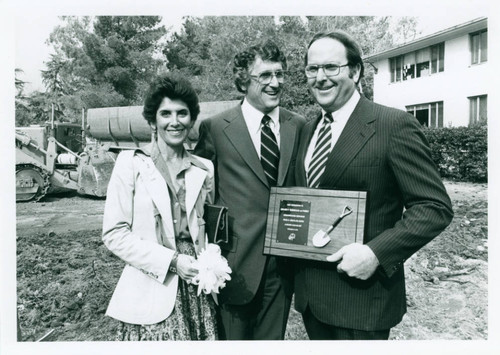 Heggblade Center groundbreaking, Claremont McKenna College