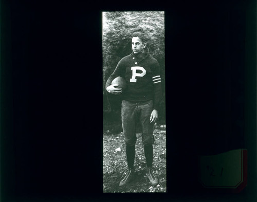 Football player, Pomona College