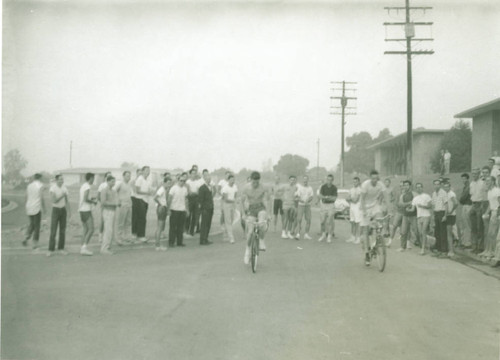 Bicycle race, Harvey Mudd College