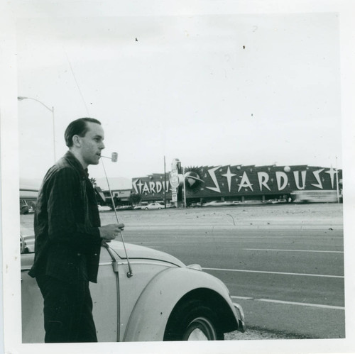 Student at casino, Harvey Mudd College