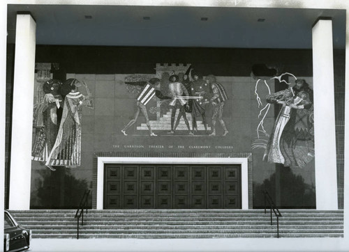 Garrison Theater entrance, Claremont University Consortium