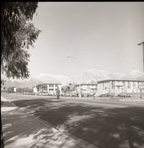 Pitzer College from Mills Avenue