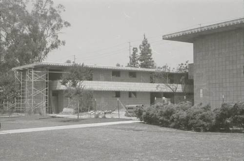 Marks Hall construction, Harvey Mudd College