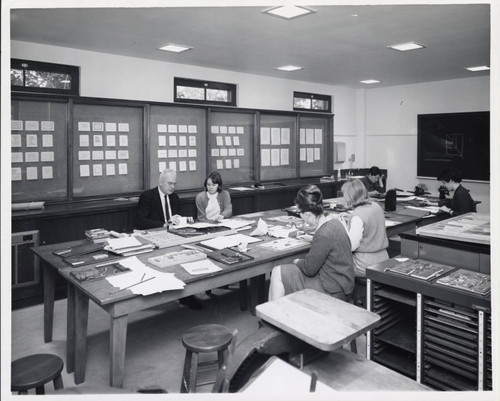 Printing class, Scripps College