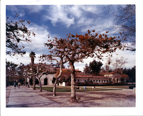 Bowling Green Lawn and Balch Hall, Scripps College