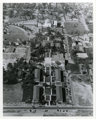 Aerial view, Claremont McKenna College