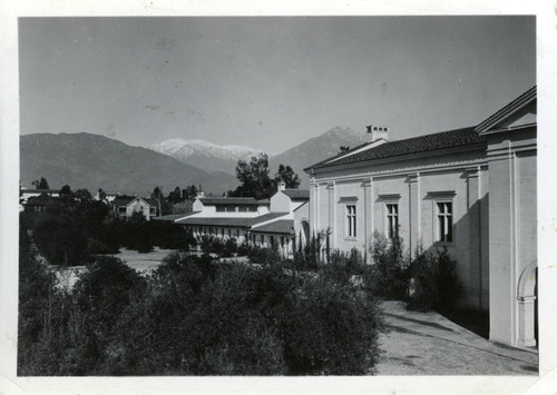 North view of Frary Dining Hall, Pomona College