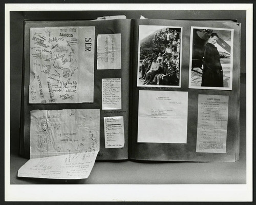 Scrapbook page, Scripps College